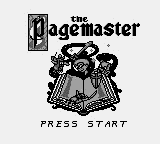 The Pagemaster Title Screen